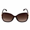 54775 1 damske slunecni bryle s kytickou tmave hnede 9001990 2 tr2544