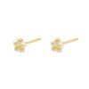 55399 3 55399 3 ezüstözött fülbevaló szett virágmintás 3474