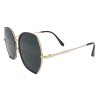 Női napszemüveg, Cat Eye 290002, fekete és arany 9001399-120