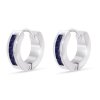 56614 nausnice z chirurgicke oceli krouzek ozdobeny tmave modrymi zirkony 1002941 5
