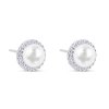 57250 57250 ezüst gyöngy fülbevaló 3618