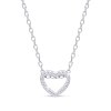 57307 57307 ezüst nyaklánc szívvel 2450
