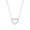 57592 57592 ezüst nyaklánc szívvel 2458