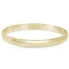 59887 pozlaceny naramek s hladkym povrchem sirka 0 7 cm 3009