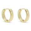 60571 pozlacene kruhove nausnice o 1 3cm