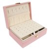 Női luxus ékszerdoboz - kisebb, rózsaszín 9001533