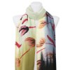 Női könnyű, téglalap alakú sál 2098-22, tulipán - sárga 7200528-2