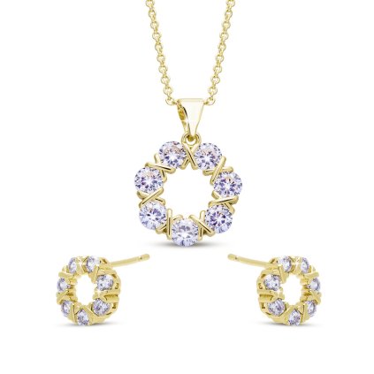 59800 paris 10 0059 nausnice a nahrdelnik s cirymi krystaly v kruhu