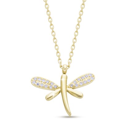 60004 2 retizek s priveskem vazky pozlaceny 14k zlatem 2556