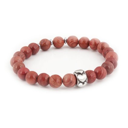 Brățară piatră naturală Jasper perlă 2001621-10
