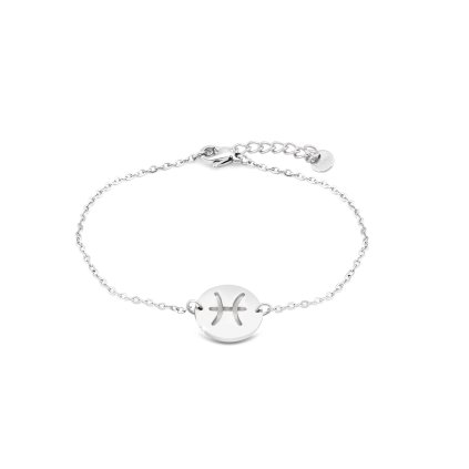 Bratara din otel chirurgical cu pandantiv solid, semnul Pesti 2001960-3