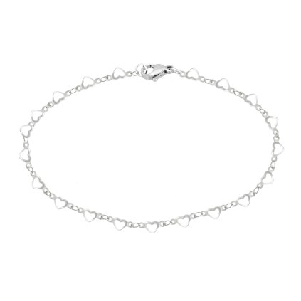 Lanț pentru picior din oțel chirurgical, compus din inimi cu secțiuni transversale 2002065-3