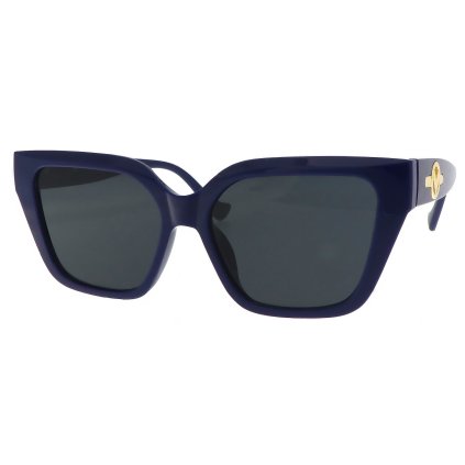 Ochelari de soare pentru femei, Cat Eye S3541, albastru 9001557-38Mustard pentru dimensiuni ochelari