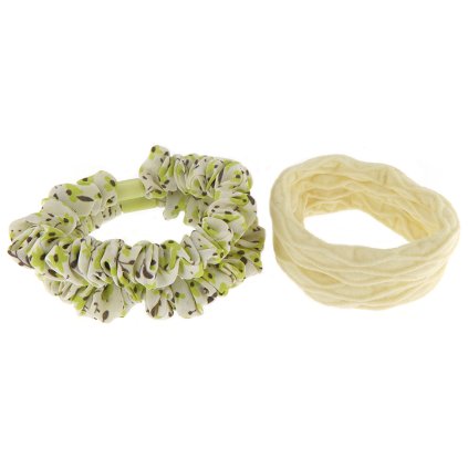 Set de elastice de păr - 4 bucăți, verde 8000855-1
