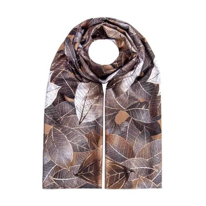 40308 1 damsky obdelnikovy sal hnede barvy 7200663 4