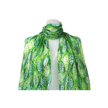 45690 satek liskove listky zelena xc 03 7200701