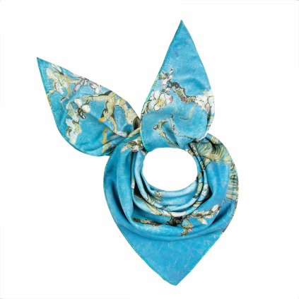 47544 1 damsky oboustranny hedvabny satek rr3055 letuska s potiskem malby kvetouci mandlovnik ve dvou barevnych provedenich 9001637 19