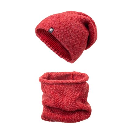 53209 damsky zimni set cepice a tunel wrobi e10 cervene barvy 7100440 4