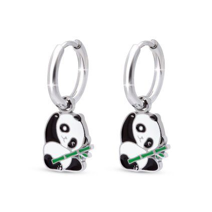 53722 1 visaci nausnice s pandou a bambusem 3225