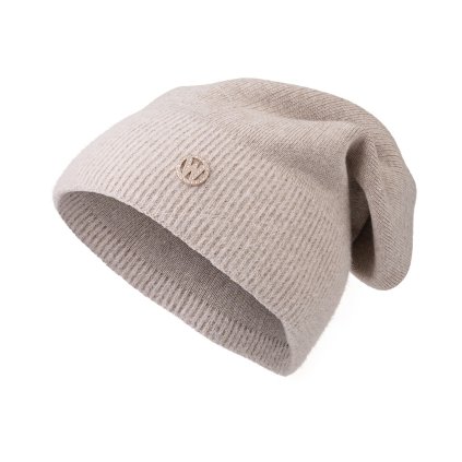 54088 damska pletena cepice wrobi w15d bezove barvy 7100449 5