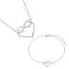 Set 57427 57427 lănțișor și brățară cu inimă 341