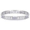 63109 rhodiovany naramek watchband 3215