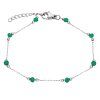 64169 naramek z chirurgicke oceli zeleny trpyt 3298