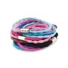 Elastic de păr subțire, 3 în 1 multicolor 8000739