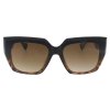 Ochelari de soare pentru femei, Cat Eye - square 22230, negru - leopard 9001399-116