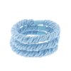 Set de elastice de păr împletite - 3 bucăți, albastru 8000857