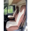 Přední sedadla karavanu s autopotahy na míru