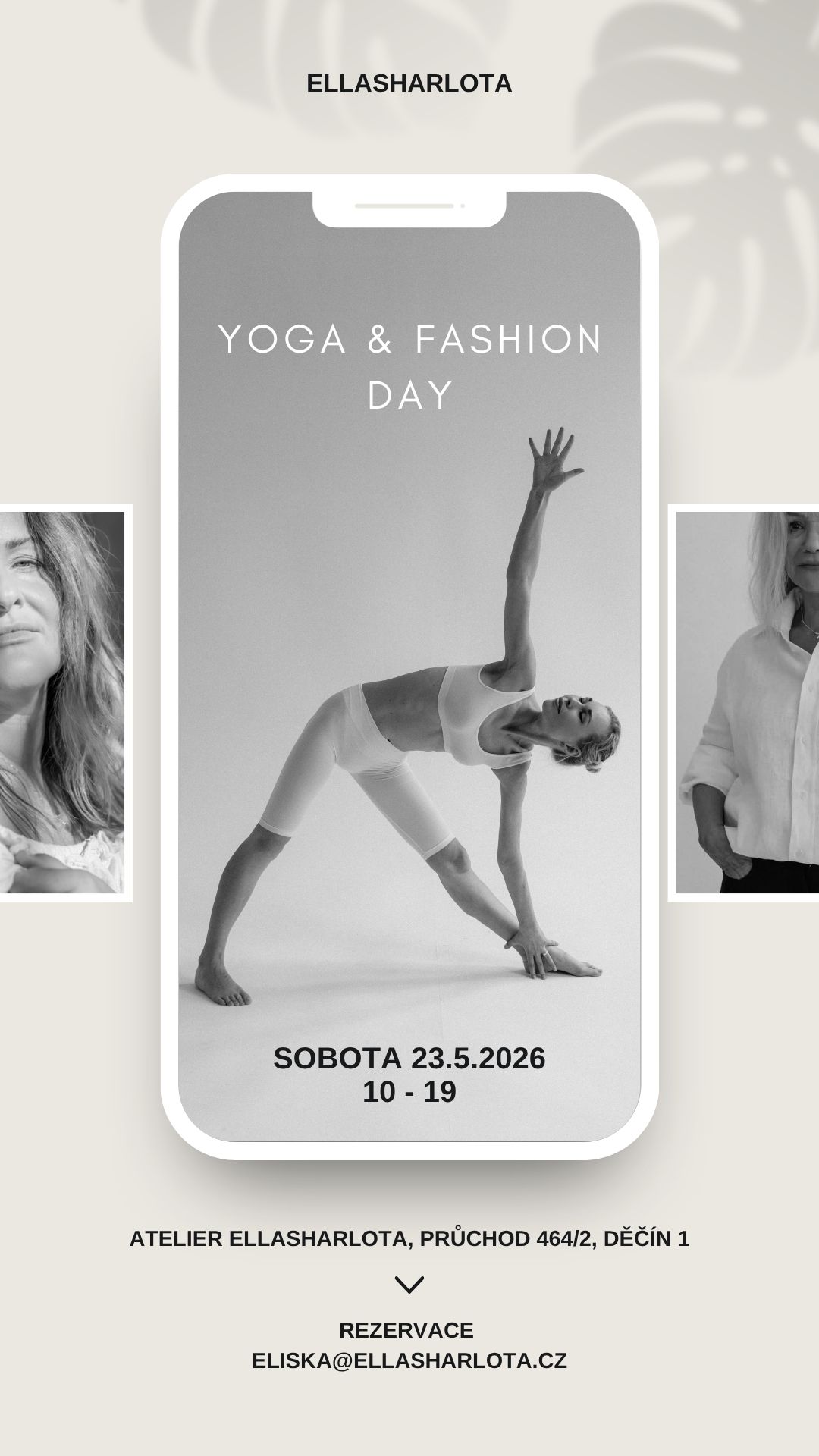 yoga a fashion day s Jitkou Asterovou
