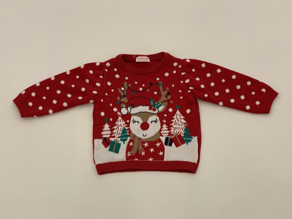 Vánoční svetr, vel. 74