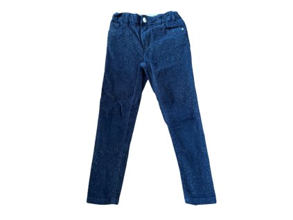 Třpytivé kalhoty Denim, vel. 116