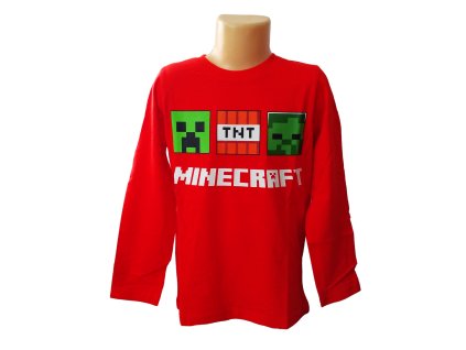 55053 1 tricko minecraft dl rukav chlapecke