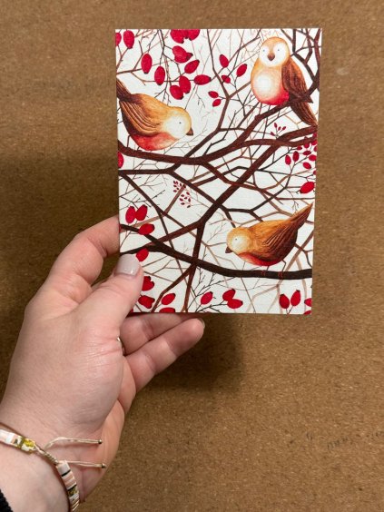 Přáníčko V šípku - drobná výrobní vada