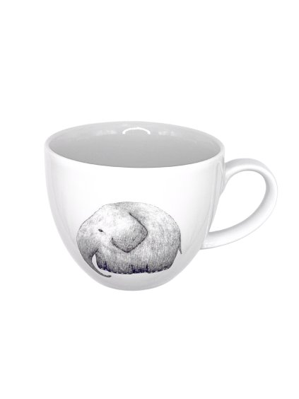 425 ml Slon v porcelánu