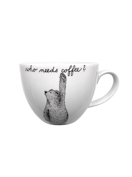 425 ml Who needs coffee?