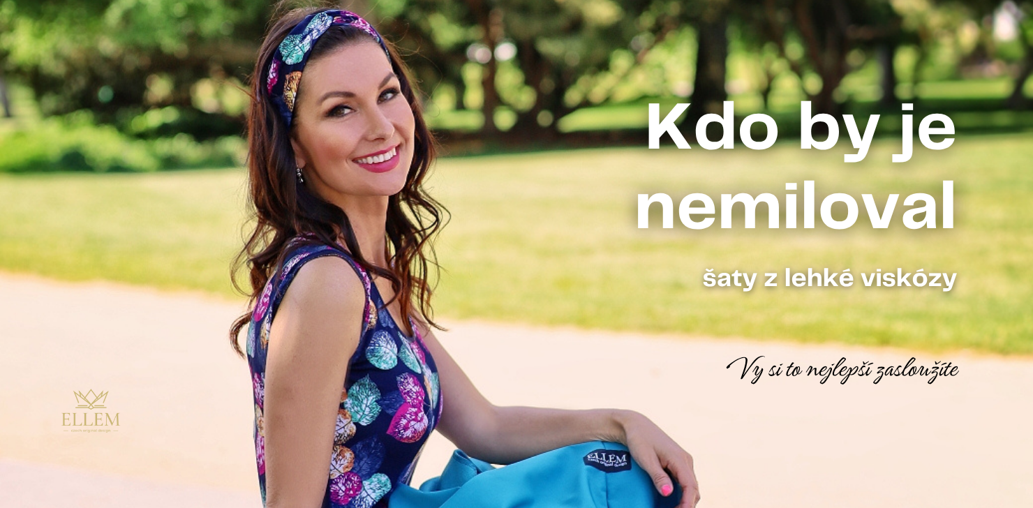 IVETA VISKÓZOVÉ ŠATY