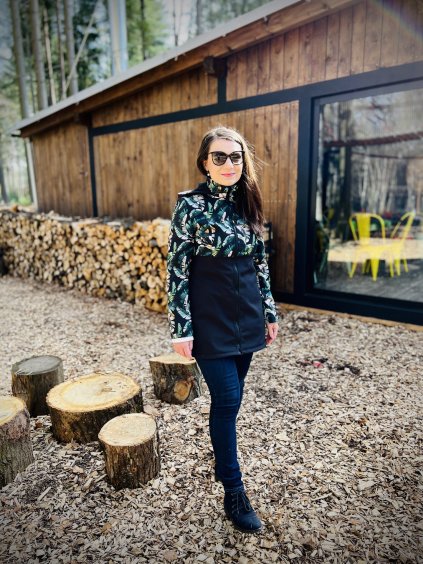 český dámský softshellový kabát