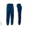 Dětské  softshellové kalhoty s fleecem,  EBENA tmavě modré