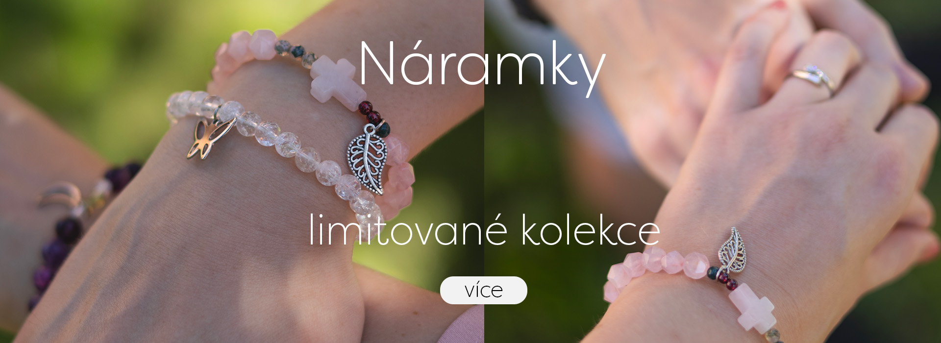 náramky z minerálů