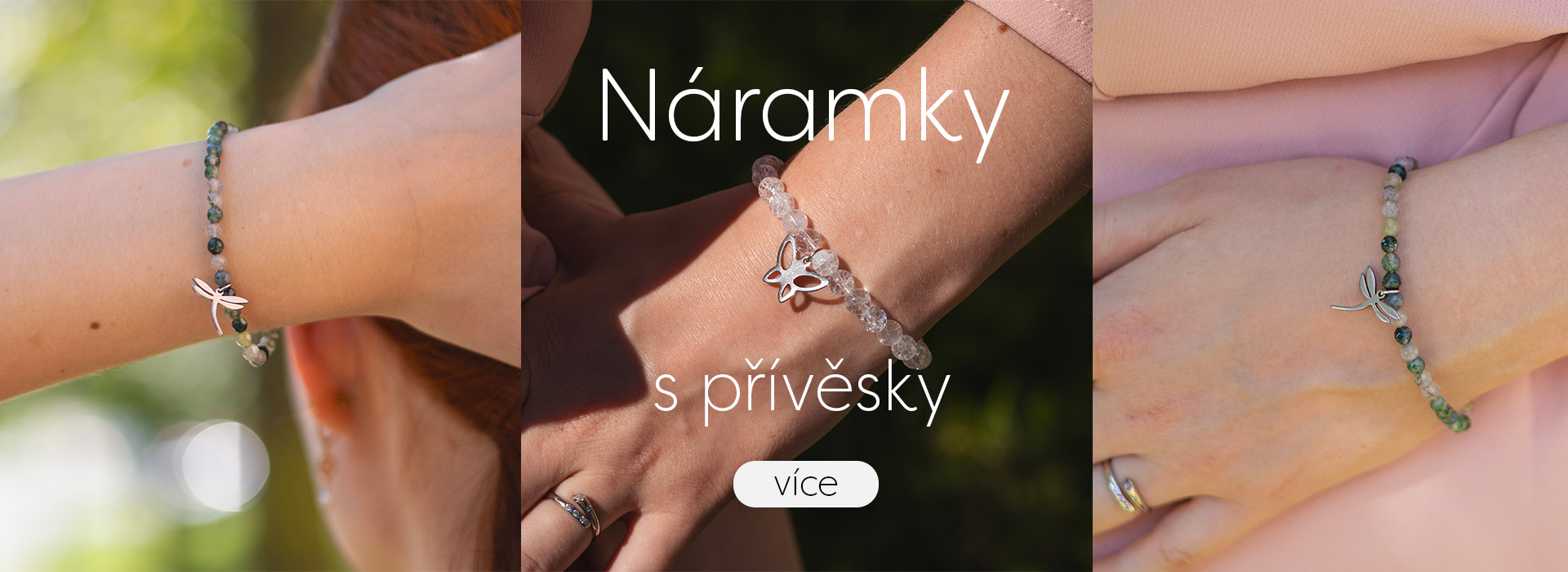 náramky s přívěsky