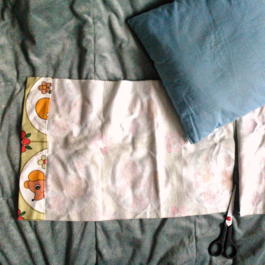 DIY návod-jak ušít povlak na polštář