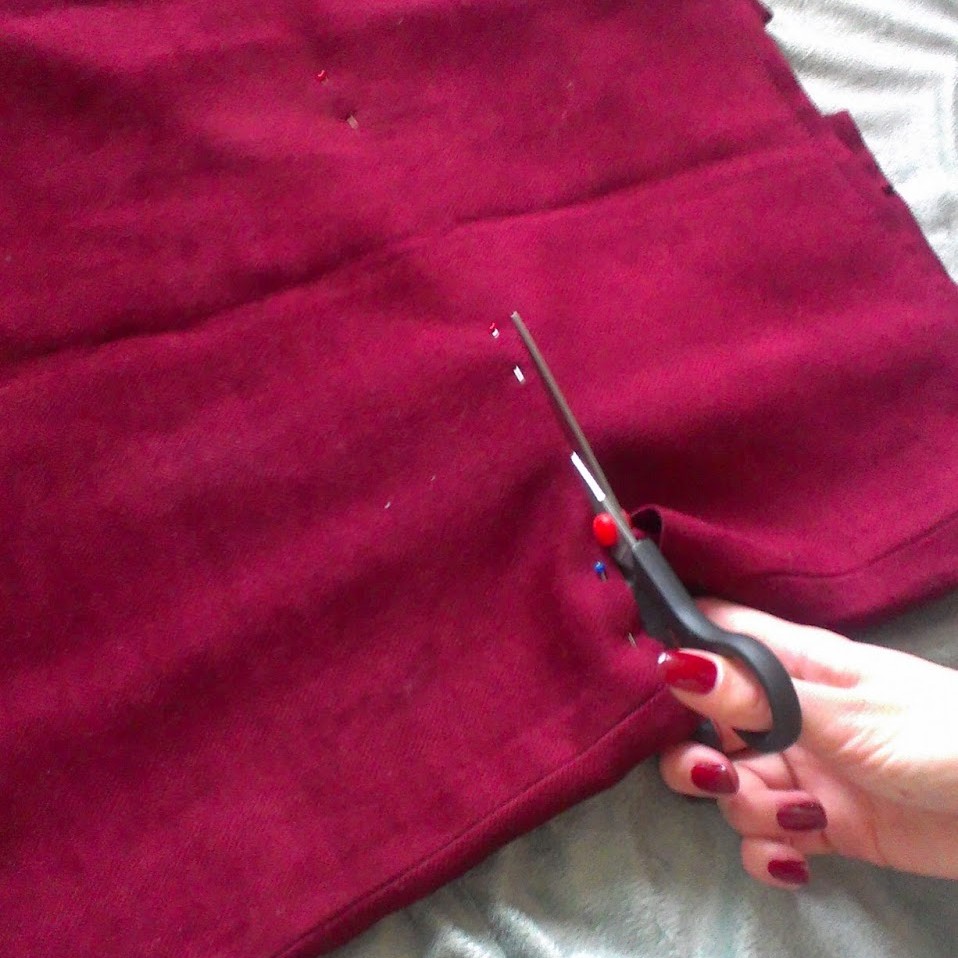 DIY návod-jak zkrátit sukni