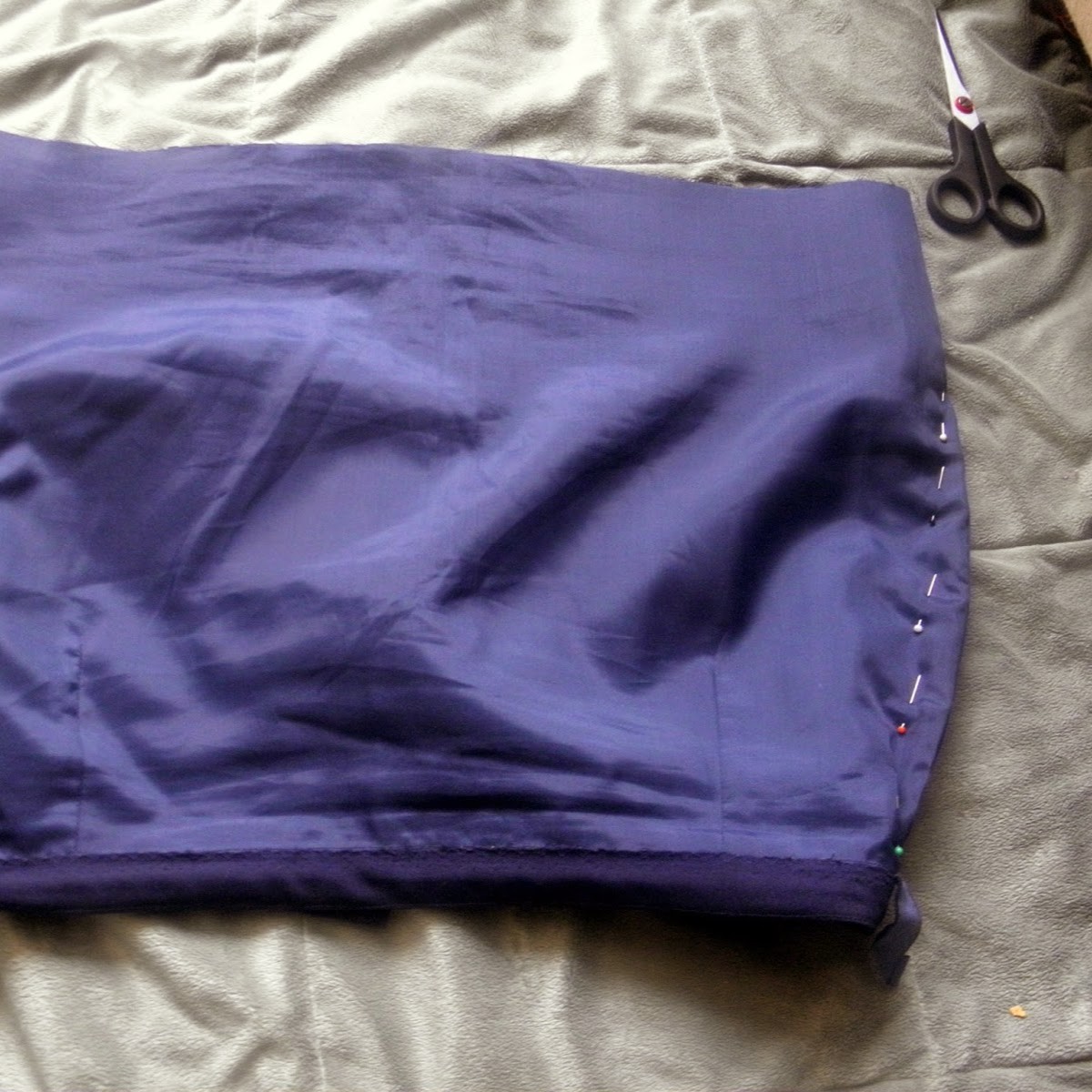 DIY návod-jak zúžit sukni