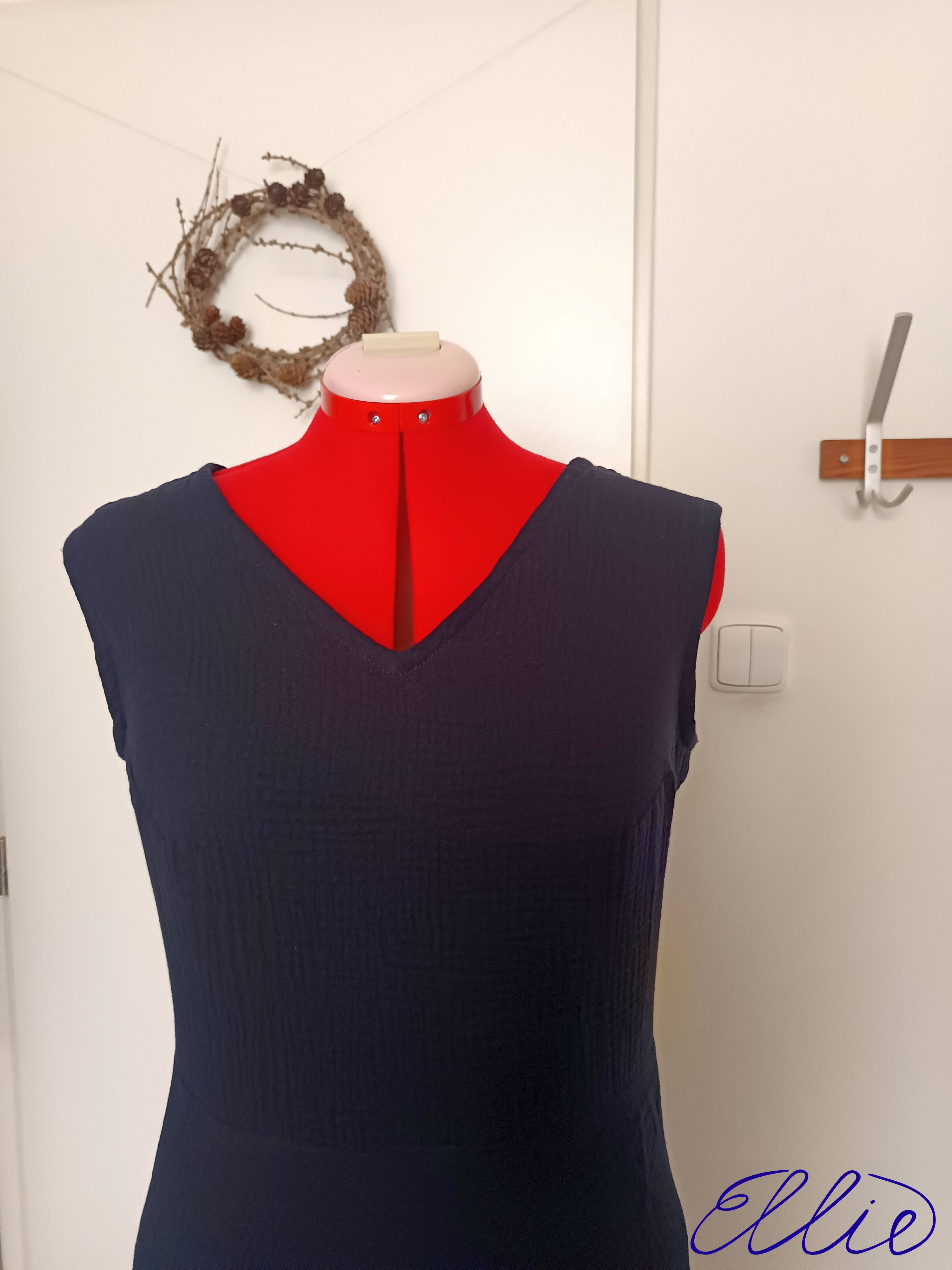 Letní mušelínové šaty