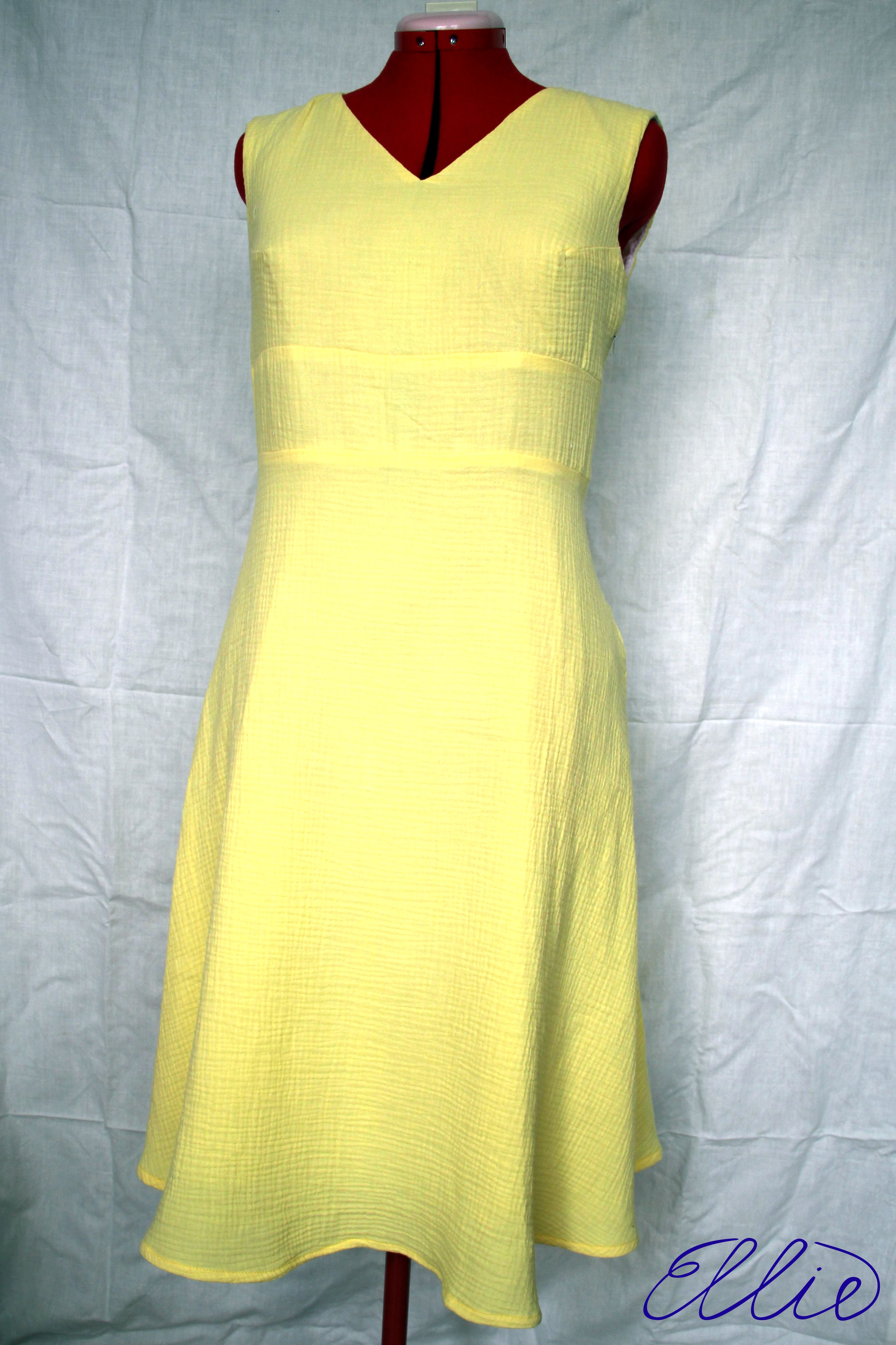 Letní mušelínové šaty