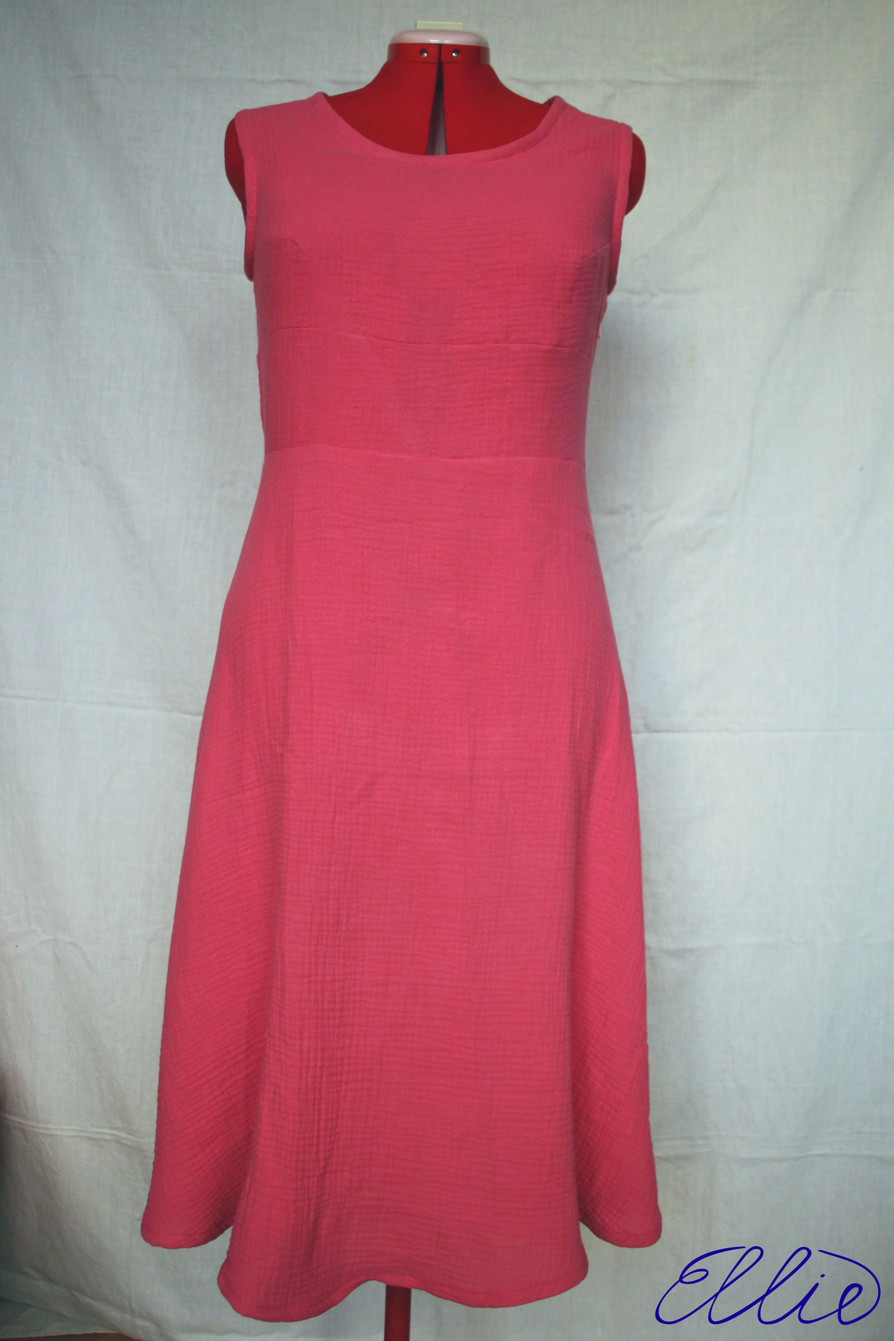 Letní mušelínové šaty