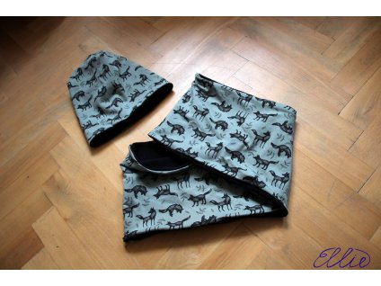 Čepice a nákrčník